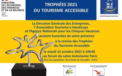 Trophée 2021 du Tourisme Accessible à Paris
